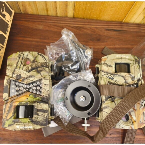 Wosoda Trail Camera G200 Camouflage 16MP HD Night Vision Wildlife Monitoring - Picture 4 of 10